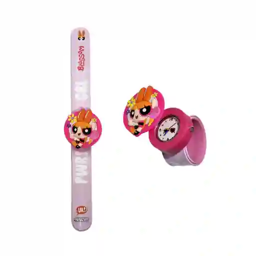 Reloj Infantil Serie Las Chicas Superpoderosas Rosa Miniso