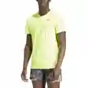 Adidas Camiseta Own The Run Tee Para Hombre Verde Talla M