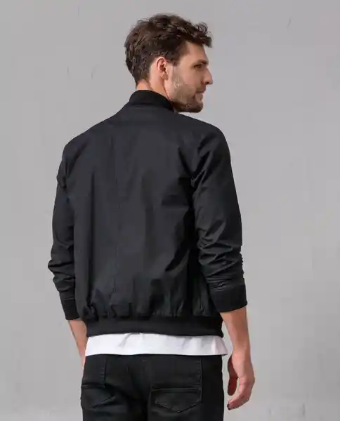 Chaqueta Hombre Negro Sombrio Ultraoscuro Talla S 02854 Rifle