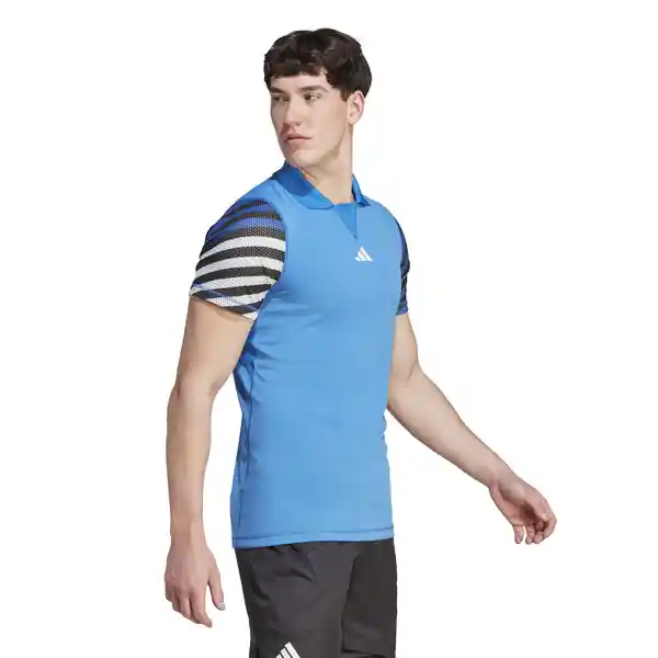 Adidas Camiseta Ny Flft Polo Para Hombre Azul T.M Ref: HY5872