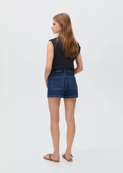 Short Bitspo Tejano Oscuro Talla 20 Teen Niñas Mango