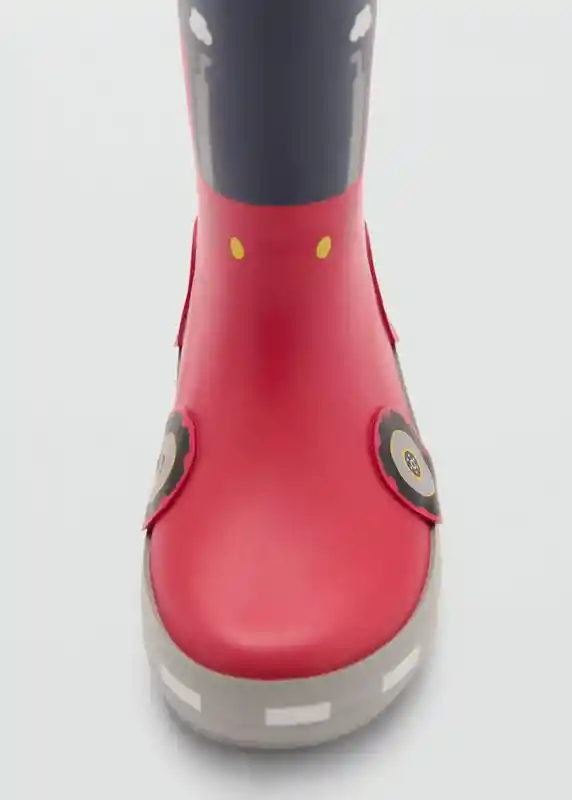 Botas Tractor Rojo Talla 26 Niños Mango