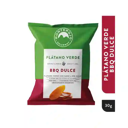 Monte Rojo Plátanos Verdes Bbq Dulce