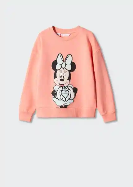 Buzo Sudadera Mheart Coral Talla 12 Niña Mango