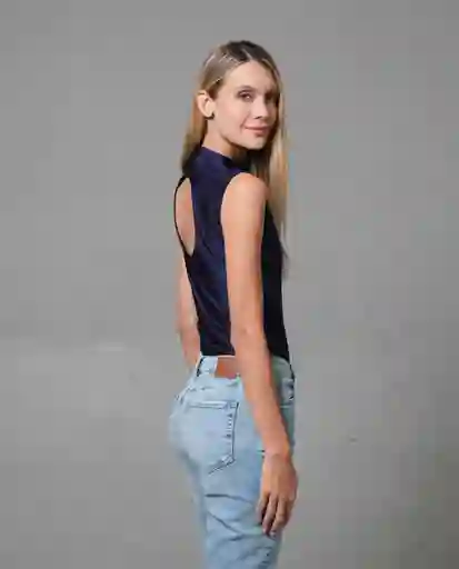 Camiseta Mujer Azul Talla L 202G002 Rifle