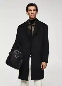 Abrigo Night Negro Talla S Hombre Mango