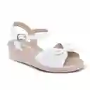 Los Gomosos Sandalias Gabynna Niña Blanco Talla 28