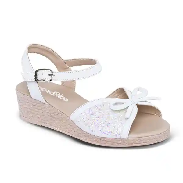 Los Gomosos Sandalias Gabynna Niña Blanco Talla 28