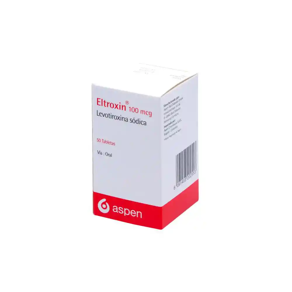 Eltroxin Antitiroideos en Tabletas 