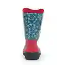 Disney Botas de Lluvia Mickey Osama Para Niño Rojo Negro T. 25