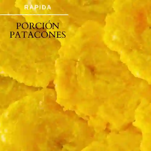 Porcion de Patacones