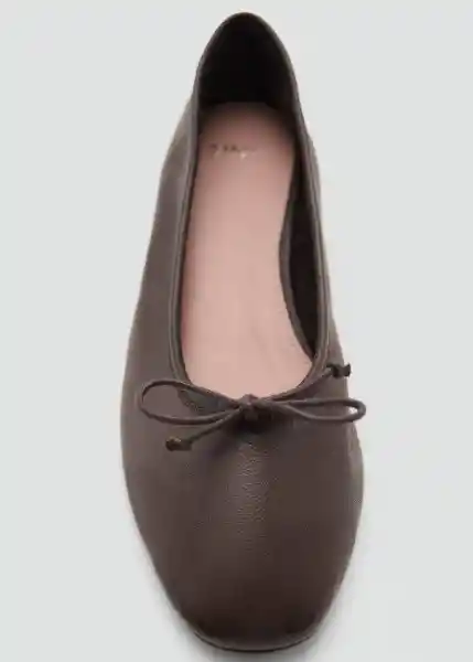 Zapatos Baila Chocolate Talla 38 Mujer Mango