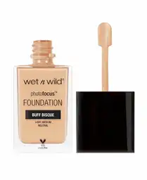 Wet N Wild Base Líquida Photofocus Foundation Tono Buff Bisque