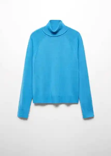 Jersey Luccac Turquesa Talla S Mujer Mango