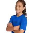 Adidas Camiseta Manga Corta Tee 160 de Niño Azul Talla S