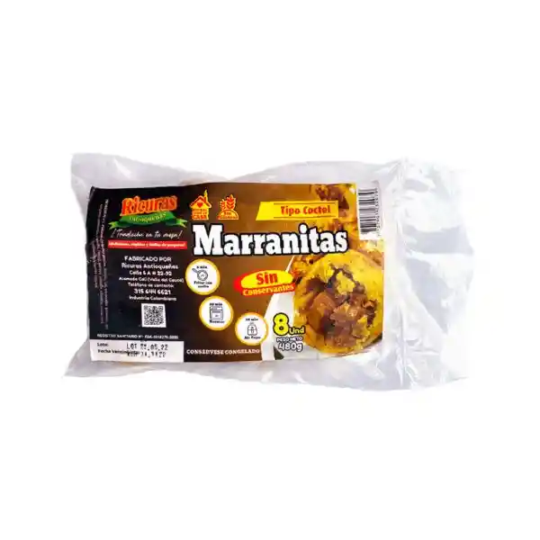 Ricura Marranita Tipo Cóctel