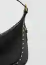Bolso M Serrat Negro Talla 99 Mujer Mango