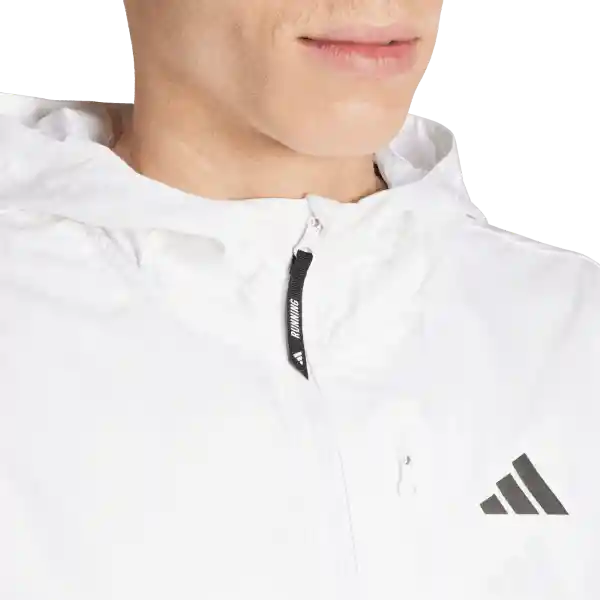 Adidas Chaqueta Otr b Correr Hombre Blanco Talla M