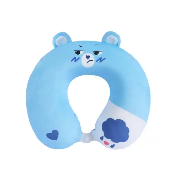 Almohada de Viaje en Forma de u Colección Care Bears Azul Miniso