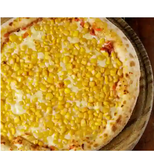 Pizza con Maíz Familiar