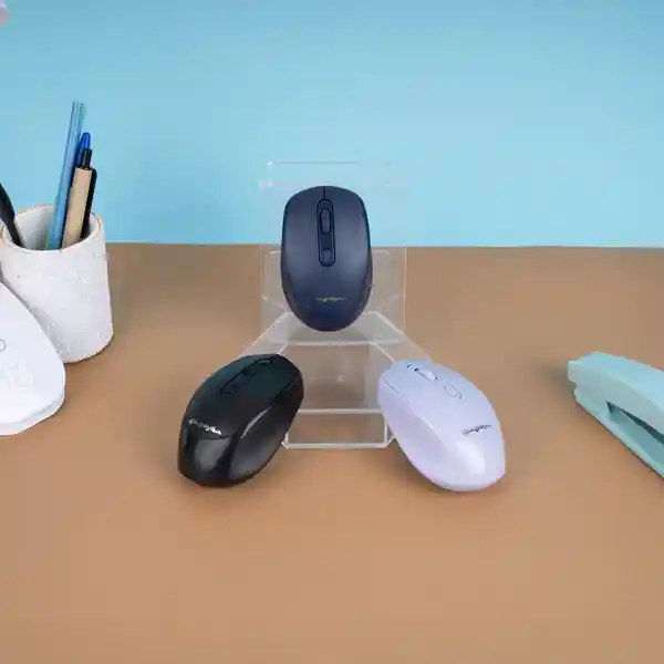 Mouse Inalámbrico Life is For Fun Morado Lw13Mc Miniso