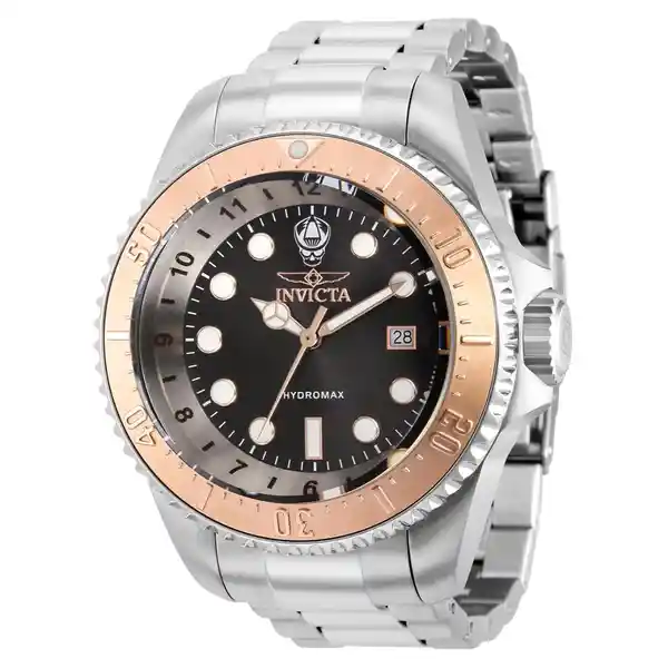 Invicta Reloj Hydromax Hombre Plateado 38017
