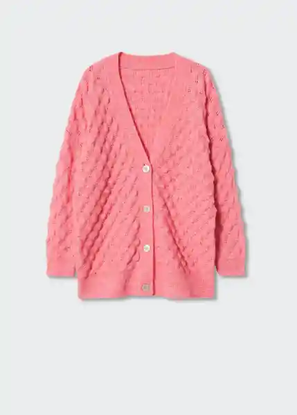 Cardigan Veruska Rosa Talla M Mujer Mango