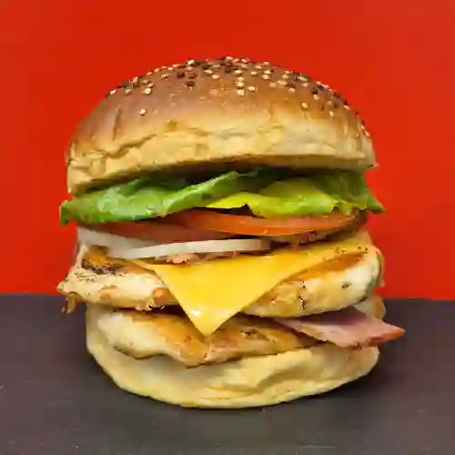 Hamburguesa Doble Pollo