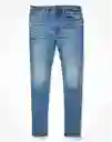 Jean Skinny Morado Talla 34 X 30 Hombre American Eagle