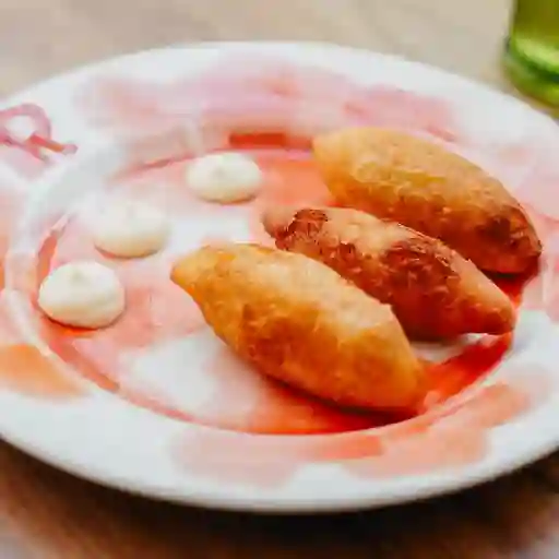 Mini carimañolas de queso