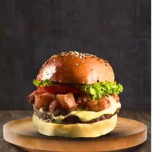 Burguer Chicharrona