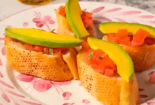 Bruschetta de Aguacate
