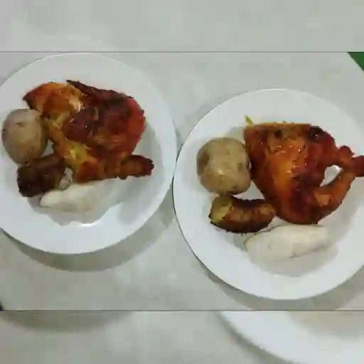 1/4 Pollo asado