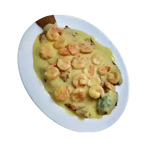 Trucha en Salsa de Camarones
