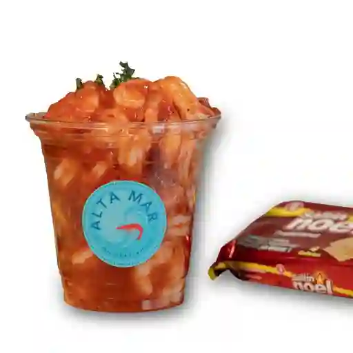 Ceviche Grande de Camarón 12 Oz
