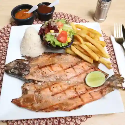 Trucha a la Plancha - Gratis Sopa y Jugo