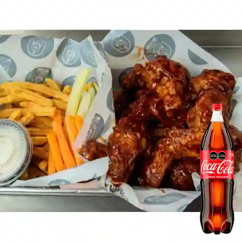 Combo Wings X20 + Coca Cola Original 1.5 l