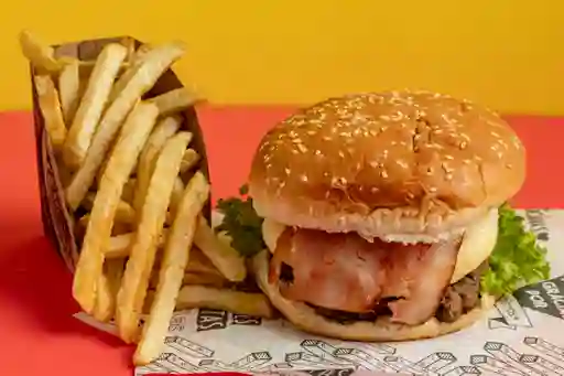Combo Hamburguesa Super
