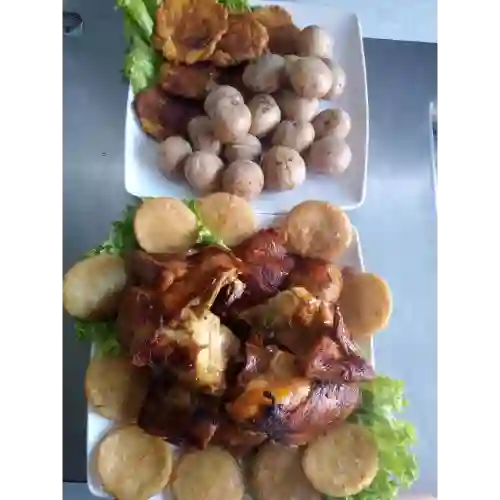 Pollo Asado+gaseosa