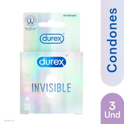 Durex Condones Durex Sensitivo Ultra Delgado X 3Und