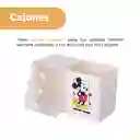 Organizador Plástico Tres Capas Disney Mickey Mouse Miniso