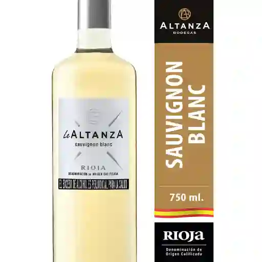 Vino Blanco Sauvignon Blanc Lealtanza Marca Exclusiva 750 Ml