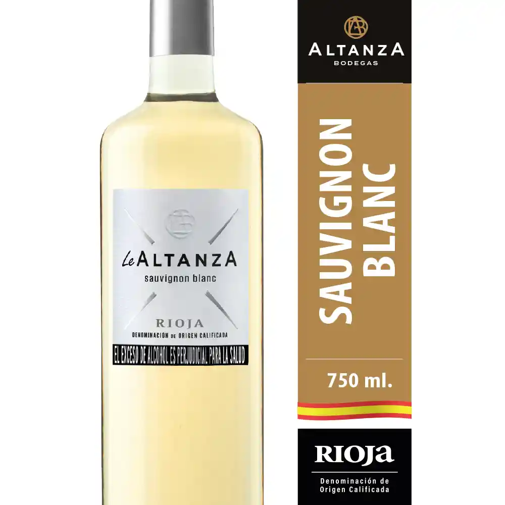 Vino Blanco Sauvignon Blanc Lealtanza Marca Exclusiva 750 Ml