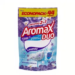 AROMAX Duo Limpiapisos En Sobres Aroma A Lavanda
