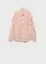 Camisa Basic Caldero Talla M Mujer Mango