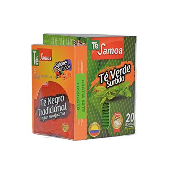 Samoa té Verde Hierbabuena 20 und