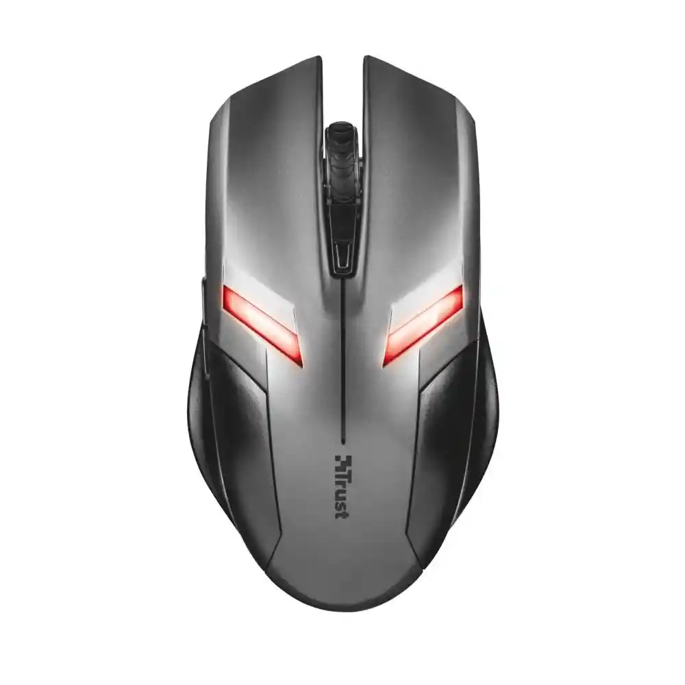 Trust Gxt Mouse para Jugar Trust Ziva Alámbrico Usb Negro Gris