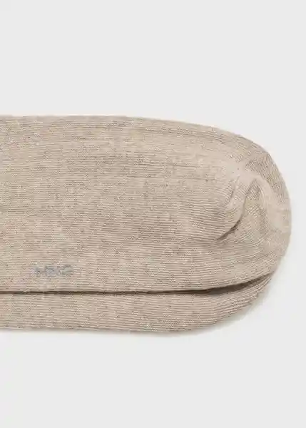 Calcetines Animteke Beige Talla 42 Hombre Mango