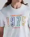  Camiseta Hombre Blanco Talla Xxl 841E012 AMERICANINO 