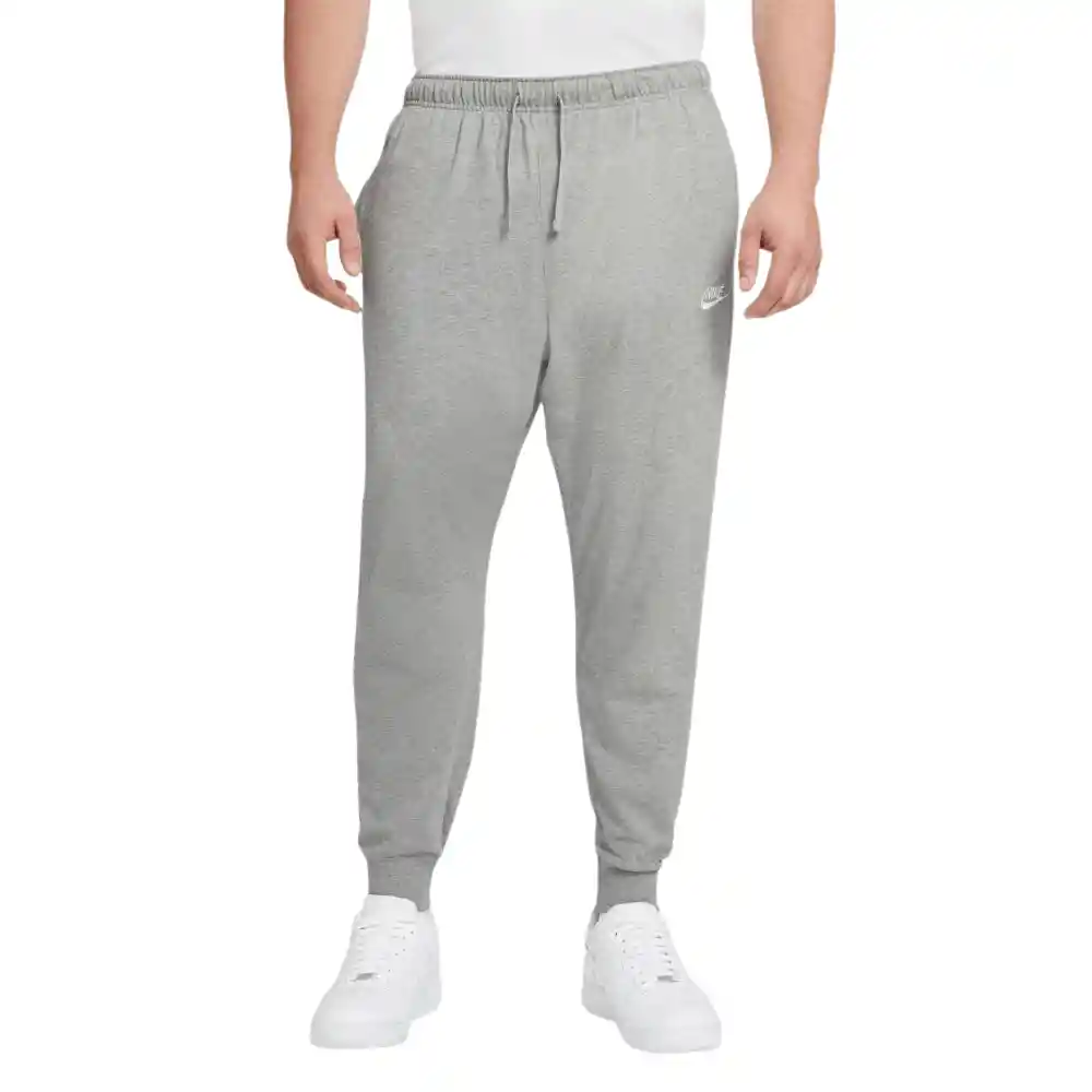 Nike Pantalon Club Joggers Jersey Gris